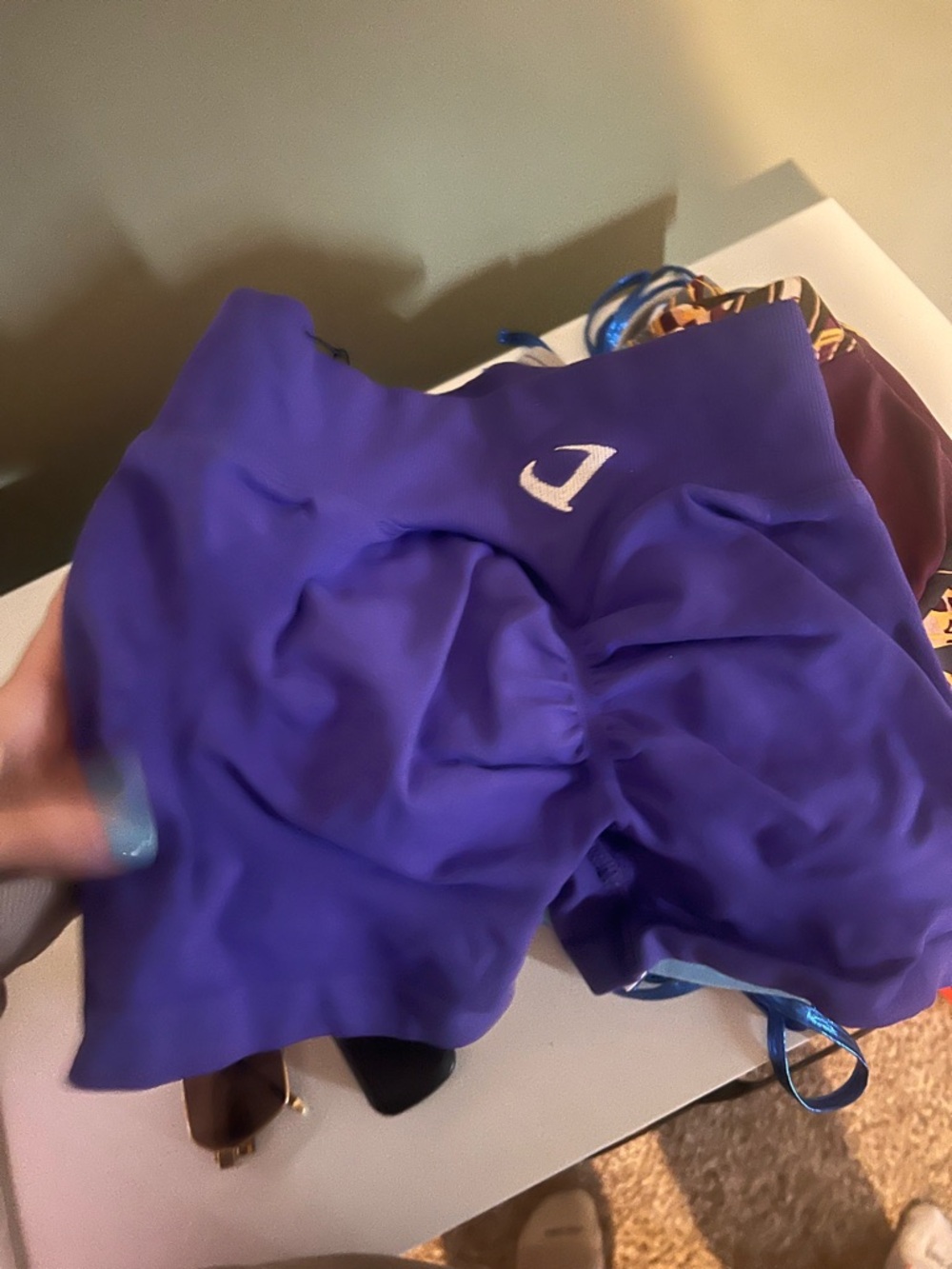 Champion Purple Athletic Shorts